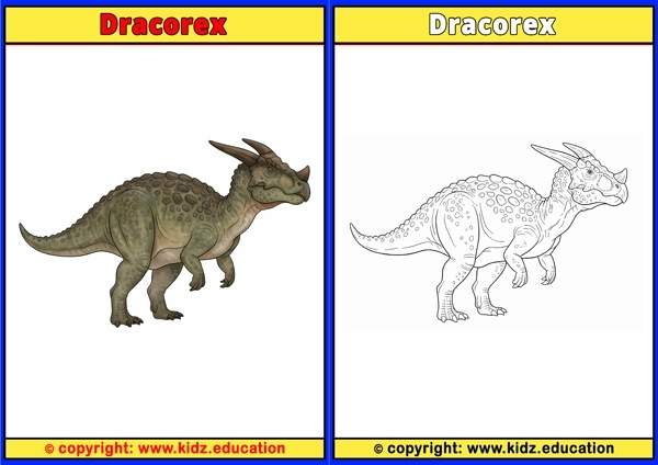 Dracorex - Printable Coloring Page for Kids
