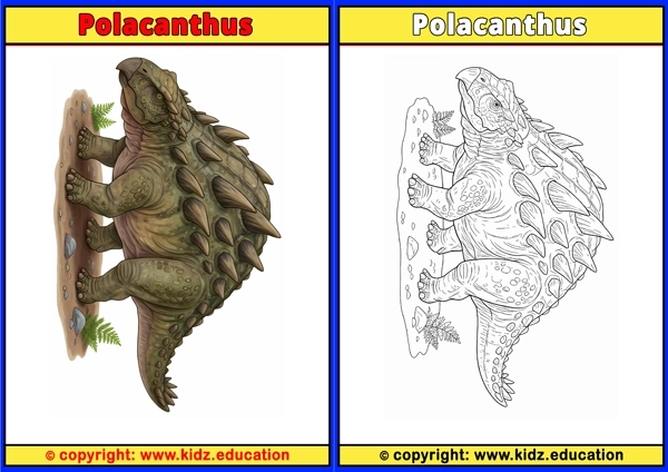Polacanthus - Printable Coloring Page for Kids