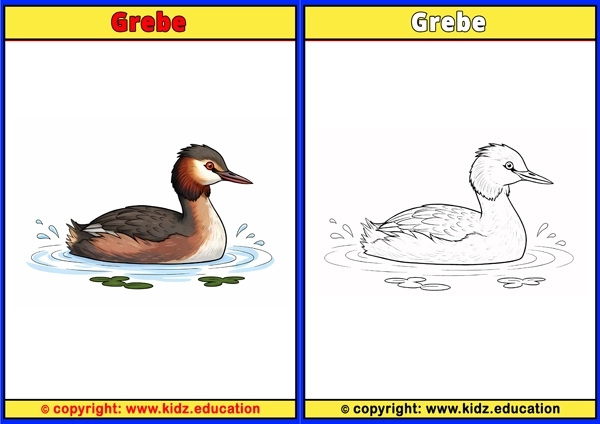 Guard Goose - Printable Coloring Page for Kids