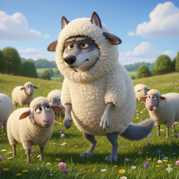 The Wolf in Sheep’s Clothing - Moral Story for Kids