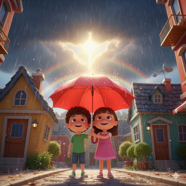 Rain, Rain, Go Away - Nursery Rhymes for Kids in English (Full Lyrics)