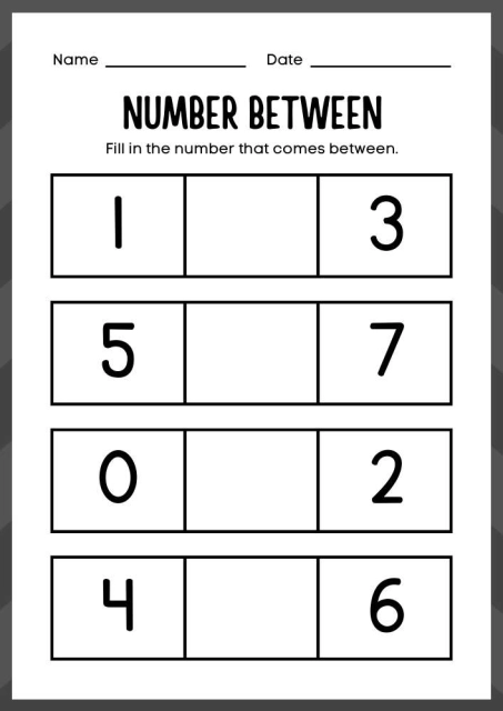Between Numbers