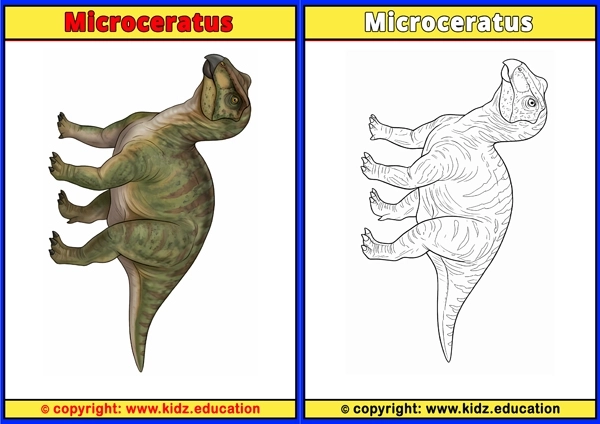 Microceratus - Printable Coloring Page for Kids