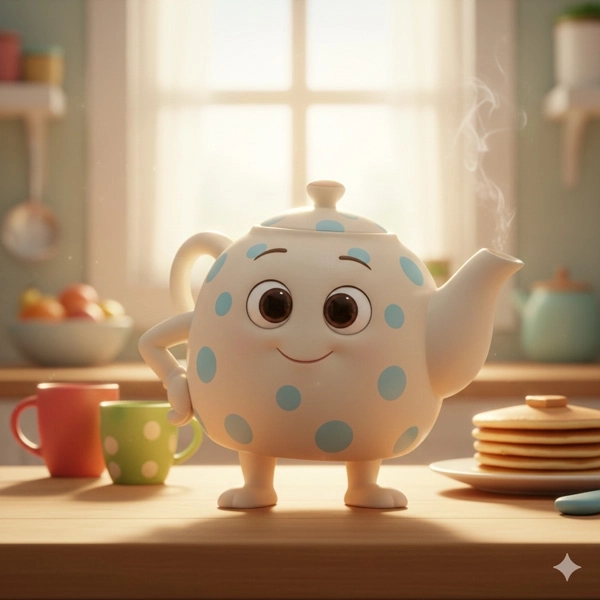 I’m a Little Teapot - Nursery Rhymes for Kids in English (Full Lyrics)