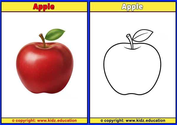 Ackee - Printable Coloring Page for Kids