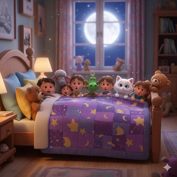 Ten in the Bed  - Nursery Rhymes for Kids in English (Full Lyrics)