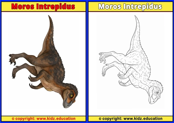 Moros Intrepidus - Printable Coloring Page for Kids