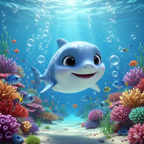 Baby Shark - Nursery Rhymes for Kids in English (Full Lyrics)