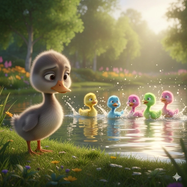 The Ugly Duckling - Moral Story for Kids