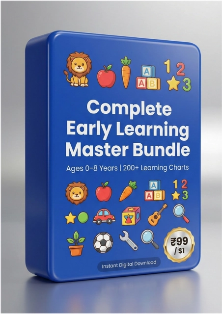 Educational Charts Bundle – Complete Set | Instant Download