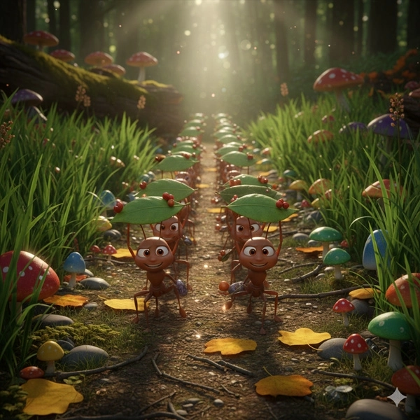 The Ants Go Marching - Nursery Rhymes for Kids in English (Full Lyrics)